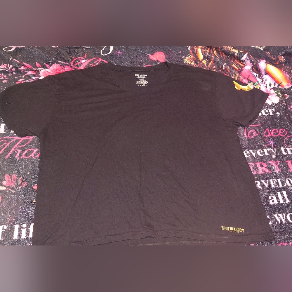True Religion Black T-Shirt